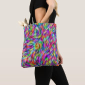 Leopard Fur Muster Tote Bag Tasche (Von Nahem)