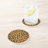 Leopard Fur Muster Untersetzer (Seite)