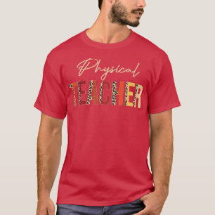 Leopard für Physiklehrer Herbstliebhaber Dank T-Shirt