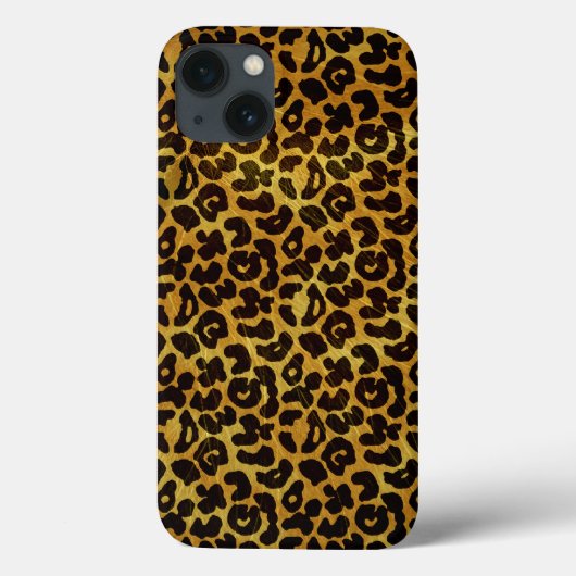 Leopard Fur Print Animal Pattern Case-Mate iPhone Hülle (Rückseite)
