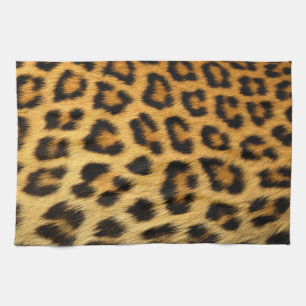 Leopard Fur Print Handtuch