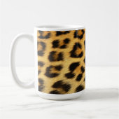 Leopard Fur Print Kaffeetasse (Links)