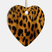 Leopard Fur Print Keramikornament (Rechts)