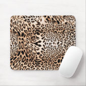 Leopard Fur Print Mousepad (Mit Mouse)