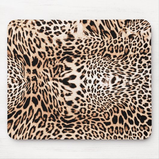 Leopard Fur Print Mousepad (Vorne)