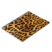 Leopard Fur Print Notizblock (Linke Seite)