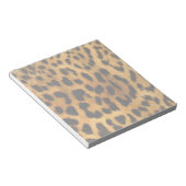 Leopard Fur Print Notizblock (angewinkelt)