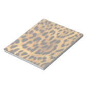 Leopard Fur Print Notizblock (Rotiert)