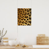 Leopard Fur Print Poster (Küche)