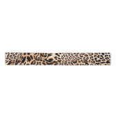 Leopard Fur Print Satinband (Vorderseite)
