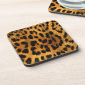 Leopard Fur Print Untersetzer (Linke Seite)