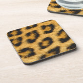Leopard Fur Untersetzer (Linke Seite)