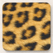 Leopard Fur Untersetzer (Vorderseite)