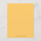 Leopard Fur zeitgenössische Hochzeit Begleitkarte (Rückseite)