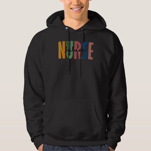 Leopard Future Nursing Student School Hoodie (Vorderseite)