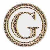 Leopard G Aufkleber (Vorderseite)