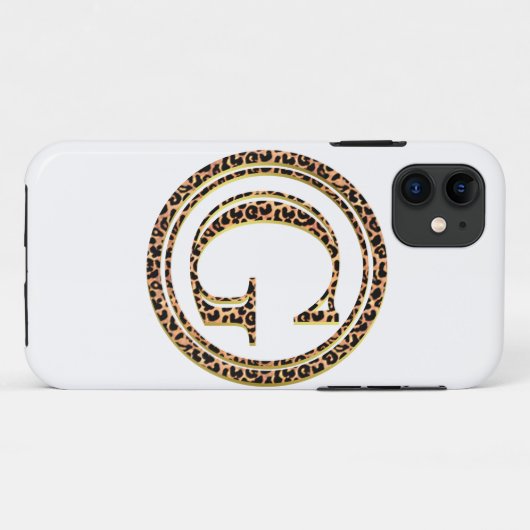 Leopard G Case-Mate iPhone Hülle (Rückseite (Horizontal))