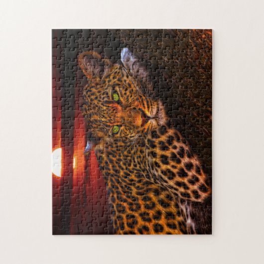 Leopard Game Puzzle (Vertikal)