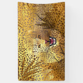 Leopard-Gebiet 1 Banner (Vertikal)
