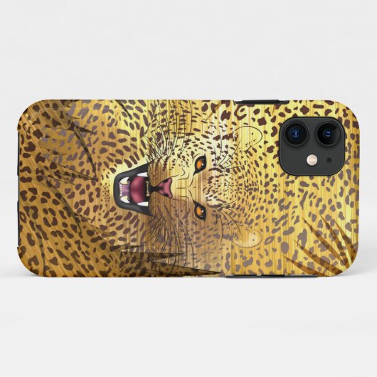 Leopard-Gebiet 1 Case-Mate iPhone Hülle (Rückseite (Horizontal))