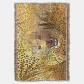 Leopard-Gebiet 1 Decke (Vorderseite Vertikal)