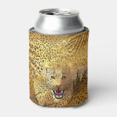 Leopard-Gebiet 1 Dosenkühler (Kanne Vorderseite)