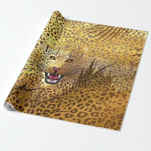 Leopard-Gebiet 1 Geschenkpapier