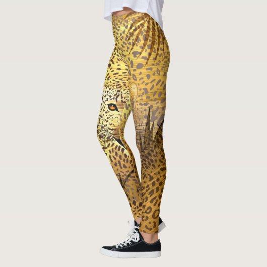 Leopard-Gebiet 1 Leggings (Links)