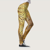 Leopard-Gebiet 1 Leggings (Rechts)