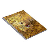 Leopard-Gebiet 1 Notizblock (Rechte Seite)