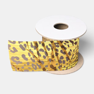 Leopard-Gebiet 1 Satinband