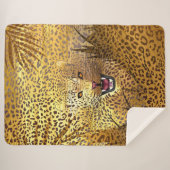 Leopard-Gebiet 1 Sherpadecke (Vorderseite (Horizontal))