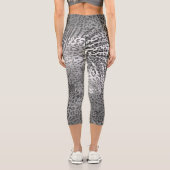Leopard-Gebiet 2 Capri Leggings (Rückseite)