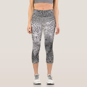 Leopard-Gebiet 2 Capri Leggings (Vorderseite)