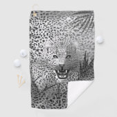 Leopard-Gebiet 2 Golfhandtuch (Insitu)