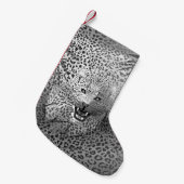 Leopard-Gebiet 2 Kleiner Weihnachtsstrumpf (Vorderansicht (hängend))