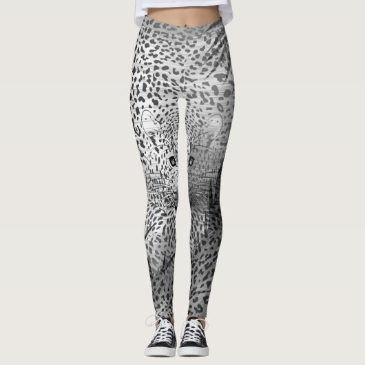 Leopard-Gebiet 2 Leggings (Vorderseite)