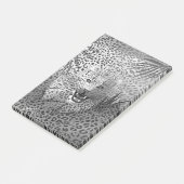 Leopard-Gebiet 2 Post-it Klebezettel (angewinkelt)