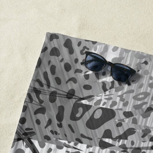 Leopard-Gebiet 2 Strandtuch (Beispiel)
