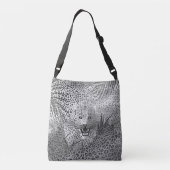 Leopard-Gebiet 2 Tragetaschen Mit Langen Trägern (Rückseite)