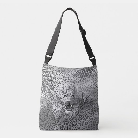 Leopard-Gebiet 2 Tragetaschen Mit Langen Trägern (Vorderseite)