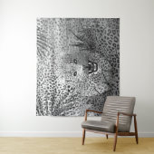 Leopard-Gebiet 2 Wandteppich (Beispiel)