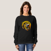 Leopard Gecko 80er Pop Art Lizard Reptile Sweatshirt (Vorne ganz)