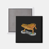 Leopard Gecko Barteter Drache gibt Kindern Coole G Magnet (Vorderseite/Rückseite)
