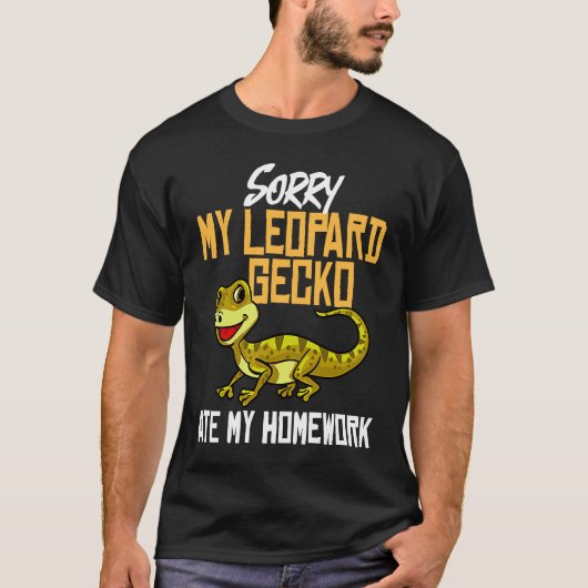 Leopard Gecko Care Tank Lizard Reptile (Vorderseite)