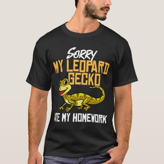 Leopard Gecko Care Tank Lizard Reptile (Vorderseite)