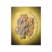 Leopard Gecko Design für alle! Notizblock (Rotiert)