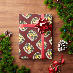 Leopard Gecko Face Geschenkpapier