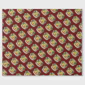 Leopard Gecko Face Geschenkpapier (Flach)