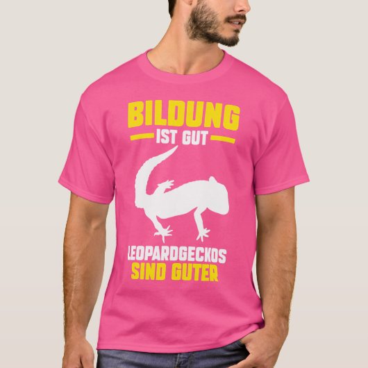 Leopard Gecko Gecko T-Shirt (Vorderseite)